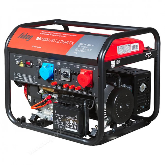 Бензиновый генератор FUBAG BS 8500 XD ES DUPLEX