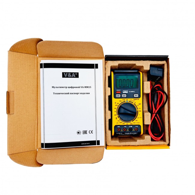 Мультиметр цифровой VA-MM15