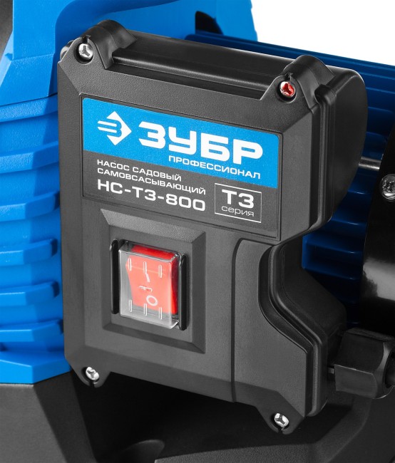 Поверхностный (садовый) центробежный насос, Профессионал НС-Т3-800 ЗУБР 800 Вт Поверхностный (садовый) центробежный насос, Профессионал НС-Т3-800 ЗУБР 800 Вт