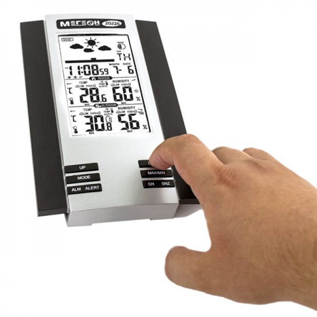 Термогигрометр настольный МЕГЕОН 20226 Термогигрометр настольный МЕГЕОН 20226