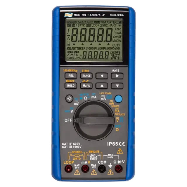 Мультиметр-калибратор АКИП-2202А