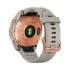 Часы Garmin Fenix 7S Solar цвета розовое золото с песочным силиконовым ремешком Часы Garmin Fenix 7S Solar цвета розовое золото с песочным силиконовым ремешком