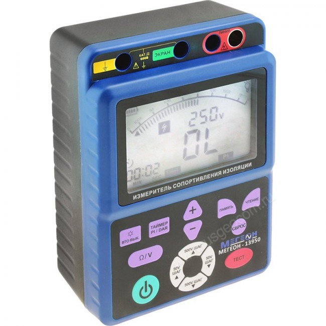 Мегаомметр МЕГЕОН 13950 Мегаомметр МЕГЕОН 13950