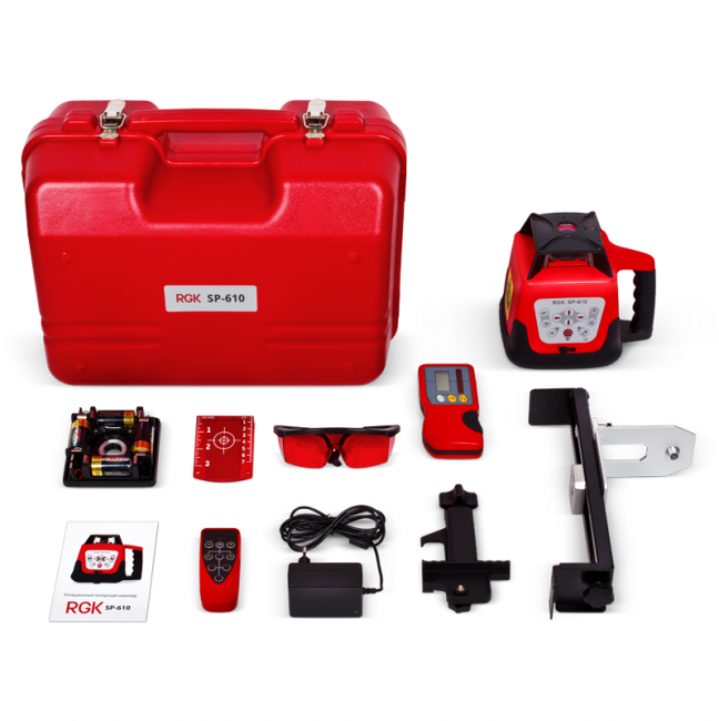Ротационный нивелир RGK SP-610 Ротационный нивелир RGK SP-610