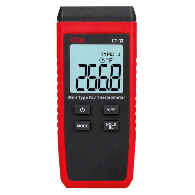 Термометр RGK CT-12 с погружным зондом температуры TR-10W Термометр RGK CT-12 с погружным зондом температуры TR-10W