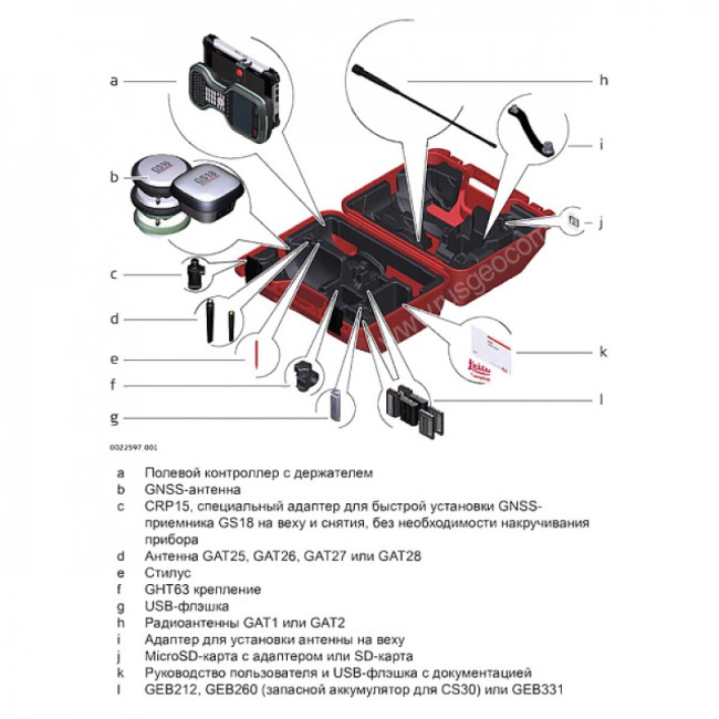 GPS/GNSS-приемник LEICA GS16 3.75G (минимальный) GPS/GNSS-приемник LEICA GS16 3.75G (минимальный)
