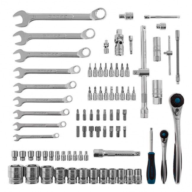 Набор инструментов 1/4", 1/2", CrV 82 предмета Gross Набор инструментов 1/4", 1/2", CrV 82 предмета Gross