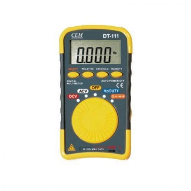 Карманный цифровой мультиметр CEM DT-111 Карманный цифровой мультиметр CEM DT-111