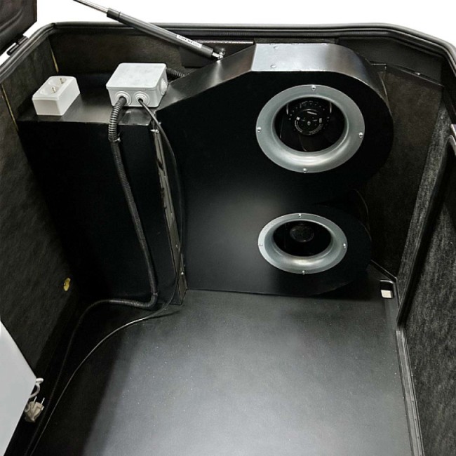 Супертихий зимний кожух для генератора 1400SS RAL 7024 Супертихий зимний кожух для генератора 1400SS RAL 7024