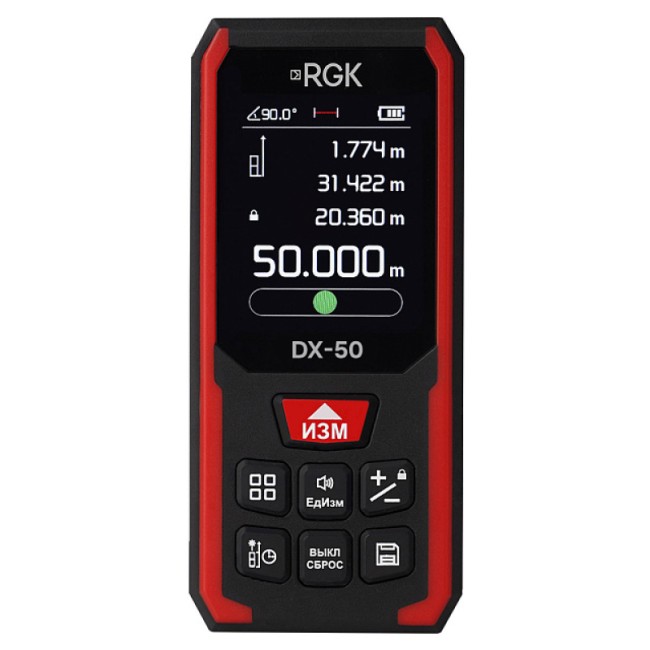 Лазерный дальномер RGK DX-50 Лазерный дальномер RGK DX-50