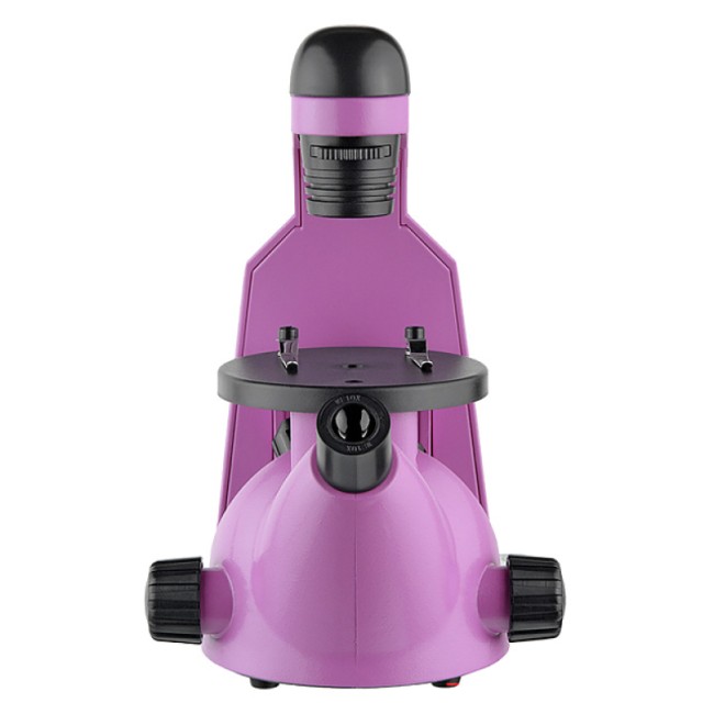 Микроскоп школьный Микромед Эврика 40x-320x инвертированный (аметист)