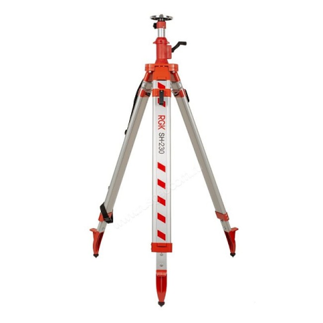 Комплект: ротационный нивелир AMO ROTOR 300G + штатив RGK SH-230, рейка Комплект: ротационный нивелир AMO ROTOR 300G + штатив RGK SH-230, рейка