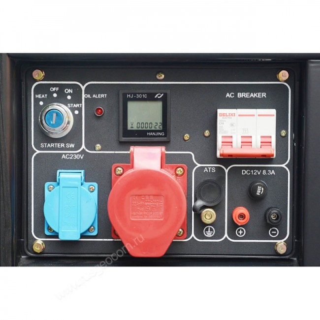 Дизельный генератор TSS SDG 7000EH3A с АВР-С Дизельный генератор TSS SDG 7000EH3A с АВР-С