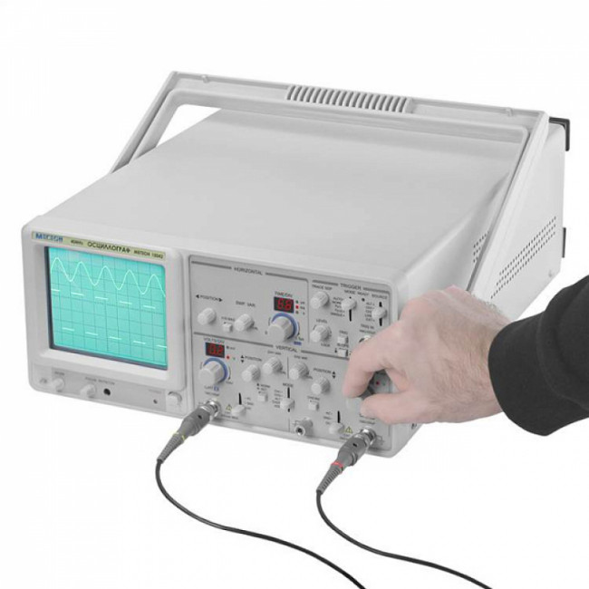 Осциллограф аналоговый двуканальный МЕГЕОН 15042 Осциллограф аналоговый двуканальный МЕГЕОН 15042