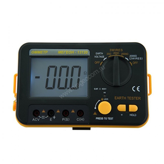 Измеритель сопротивления заземления МЕГЕОН 13120 Измеритель сопротивления заземления МЕГЕОН 13120