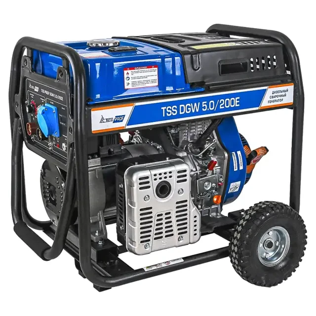 Сварочный генератор TSS PROF DGW 5.0/200E Сварочный генератор TSS PROF DGW 5.0/200E