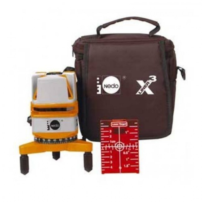 Лазерный нивелир NEDO X-Liner3 Лазерный нивелир NEDO X-Liner3