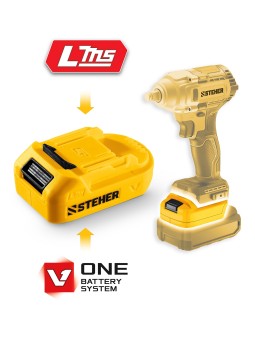 Адаптер для АКБ V1 под инструмент LMS, V1-LMS STEHER 20 В