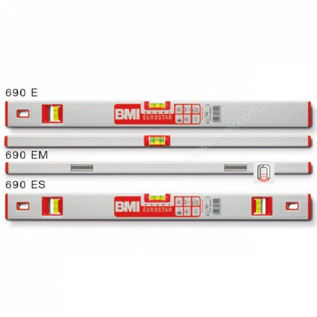 Строительный уровень BMI Eurostar 690EM 120 см Строительный уровень BMI Eurostar 690EM 120 см