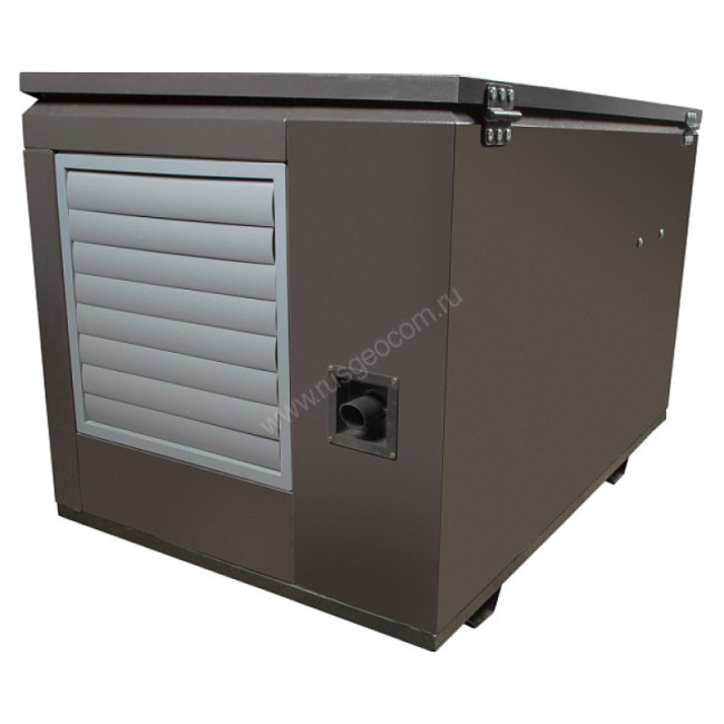 Тихий летний кожух для генератора 1200 RAL 8019 Тихий летний кожух для генератора 1200 RAL 8019