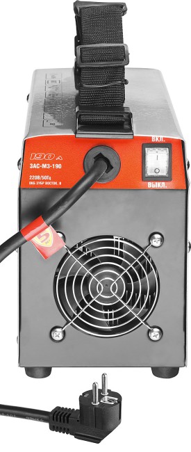 Сварочный аппарат инверторный ЗАС-М3-190 ЗУБР ММА Сварочный аппарат инверторный ЗАС-М3-190 ЗУБР ММА