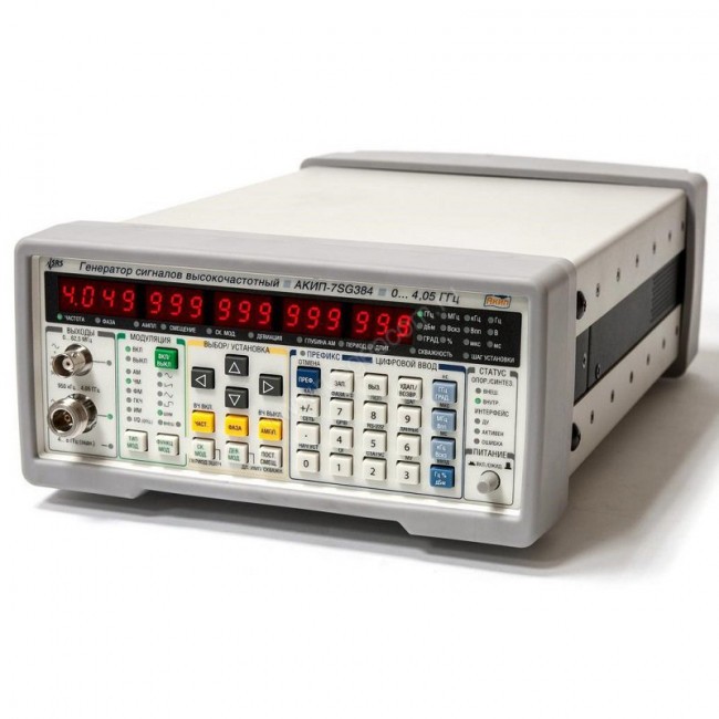 Высокочастотный генератор АКИП-7SG386 Высокочастотный генератор АКИП-7SG386