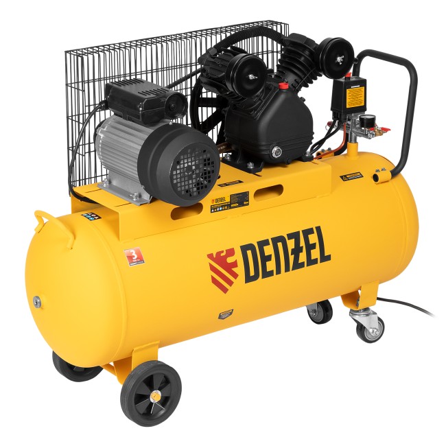 Компрессор воздушный ременной BCV2200/100 Denzel
