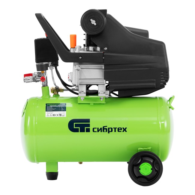 Компрессор с набором КК-1500/24 ПЛЮС прямой привод, масляный Сибртех Компрессор с набором КК-1500/24 ПЛЮС прямой привод, масляный Сибртех