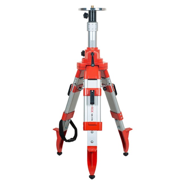 Комплект: ротационный нивелир RGK SP-610G + элевационный штатив RGK SH-170 Комплект: ротационный нивелир RGK SP-610G + элевационный штатив RGK SH-170