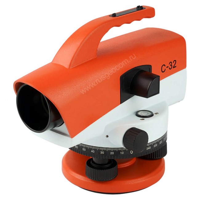 Комплект оптический нивелир RGK C-32 + штатив S6-N + рейка AMO S5 Комплект оптический нивелир RGK C-32 + штатив S6-N + рейка AMO S5