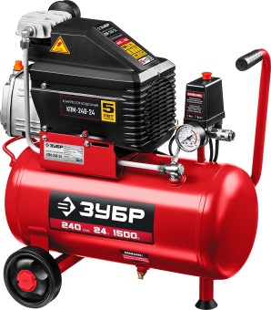 Масляный компрессор КПМ-240-24 ЗУБР