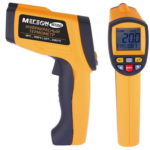 Инфракрасный термометр МЕГЕОН 161850 Инфракрасный термометр МЕГЕОН 161850