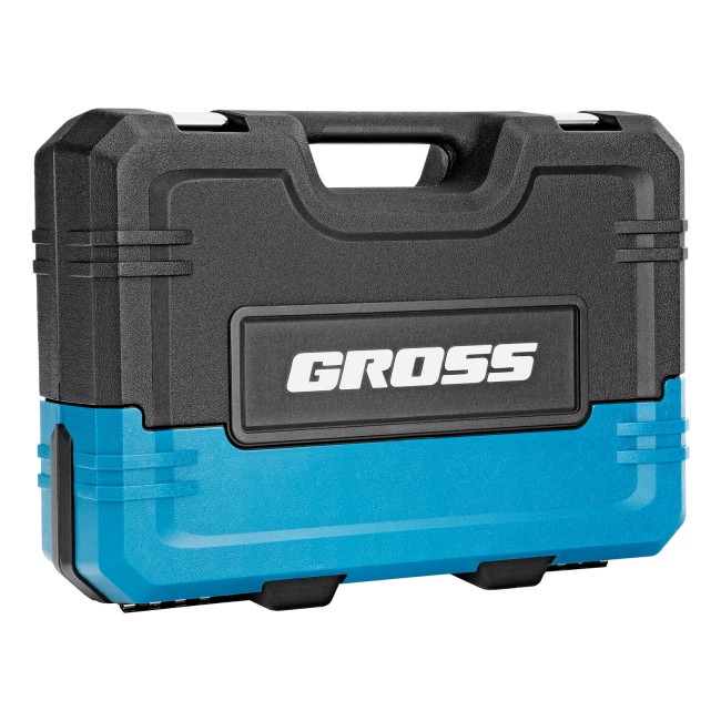 Набор инструментов 1/4", 1/2" CrV 109 предметов Gross Набор инструментов 1/4", 1/2" CrV 109 предметов Gross