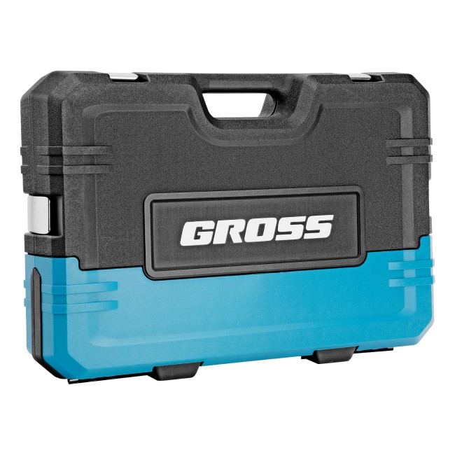 Набор инструментов 1/2", 3/8", 1/4" CrV 216 предметов Gross Набор инструментов 1/2", 3/8", 1/4" CrV 216 предметов Gross