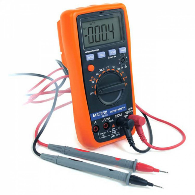 Мультиметр цифровой МЕГЕОН 12788 Мультиметр цифровой МЕГЕОН 12788