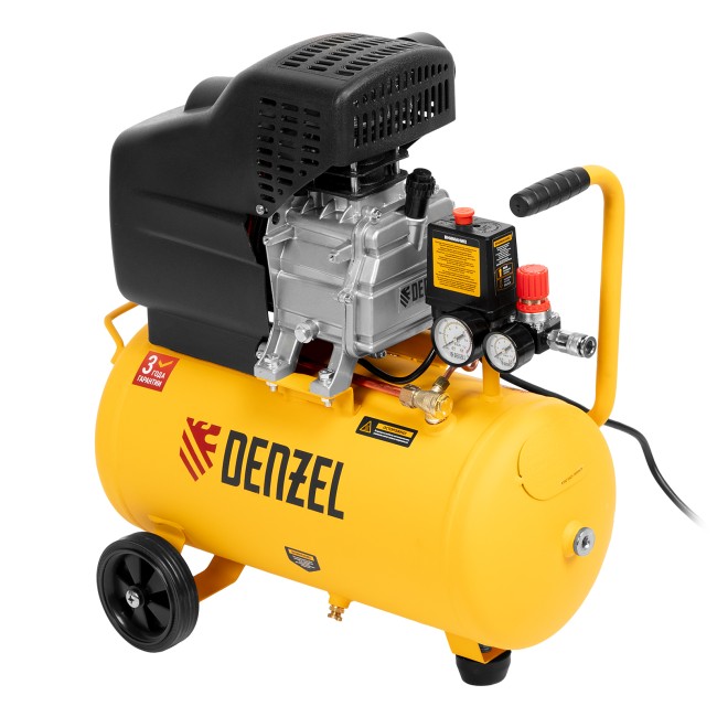 Компрессор воздушный коаксиальный DC1500/24 Denzel Компрессор воздушный коаксиальный DC1500/24 Denzel