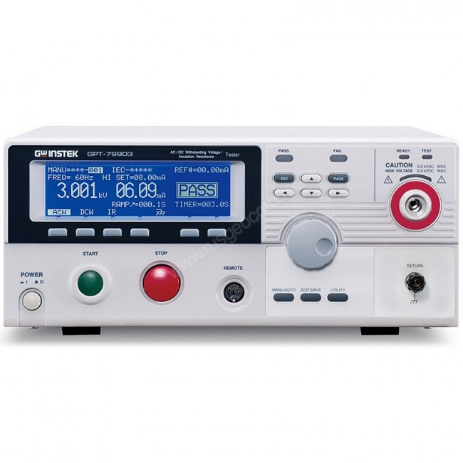 Измеритель параметров безопасности электрооборудования GW Instek GPT-79902 Измеритель параметров безопасности электрооборудования GW Instek GPT-79902