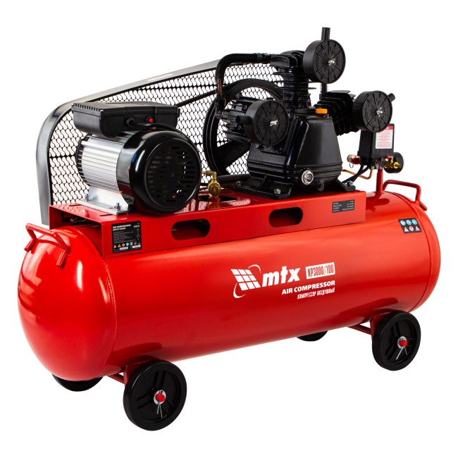 Компрессор воздушный ременный привод КР3000/100 МТХ