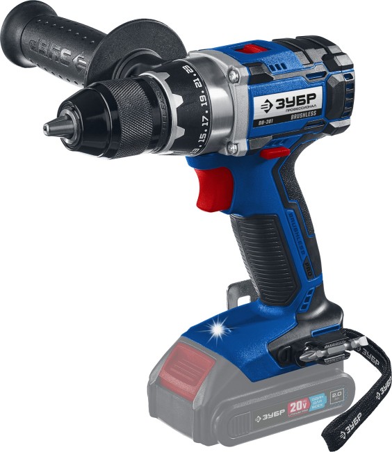 Дрель-шуруповерт DB-201 ЗУБР без АКБ