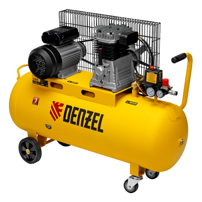 Компрессор воздушный ременной BCI2300/100 Denzel Компрессор воздушный ременной BCI2300/100 Denzel