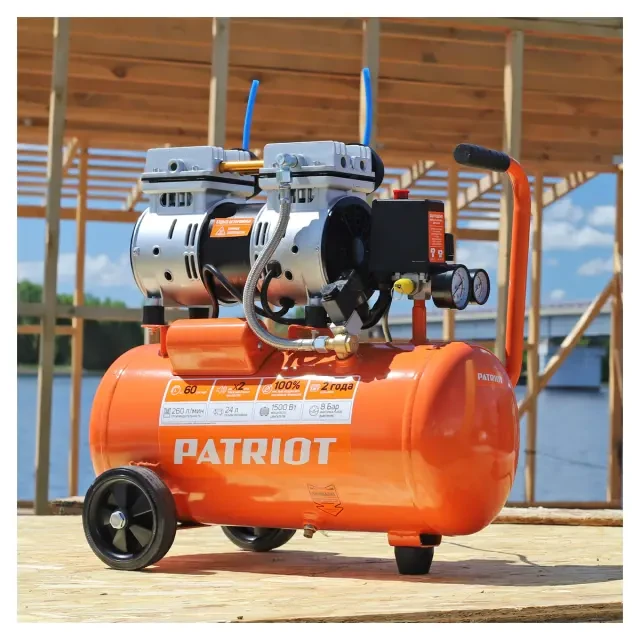 Компрессор поршневой безмасляный Patriot WO 24-260S Компрессор поршневой безмасляный Patriot WO 24-260S