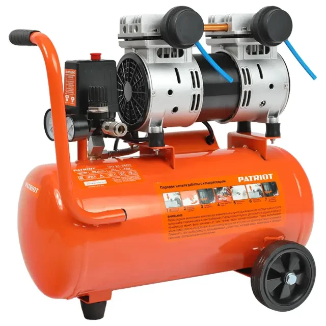 Компрессор поршневой безмасляный Patriot WO 24-260S Компрессор поршневой безмасляный Patriot WO 24-260S