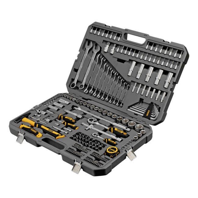 Набор инструментов 1/2", 1/4" 194 предмета Denzel Набор инструментов 1/2", 1/4" 194 предмета Denzel