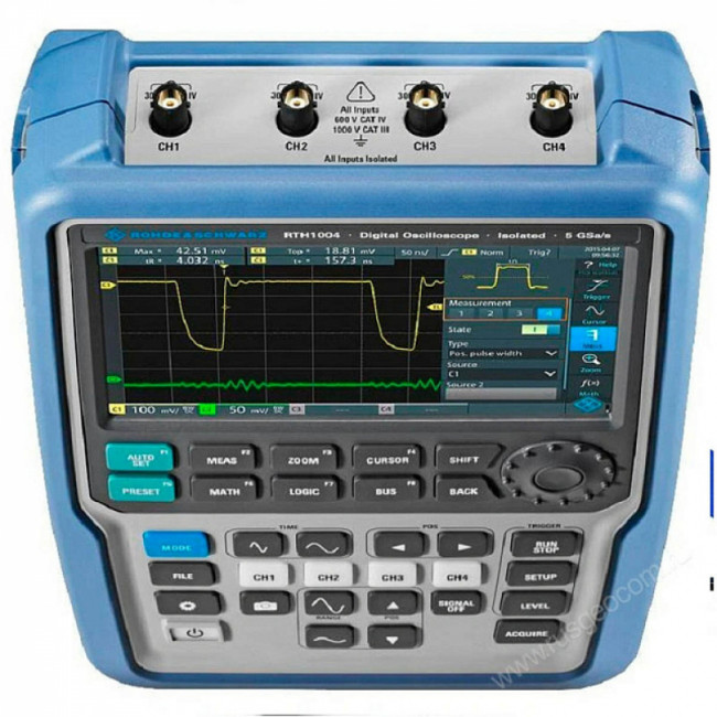 Портативный осциллограф Rohde & Schwarz RTH1004 с опциями RTH-B242, RTH-K200, RTH-K201 Портативный осциллограф Rohde & Schwarz RTH1004 с опциями RTH-B242, RTH-K200, RTH-K201