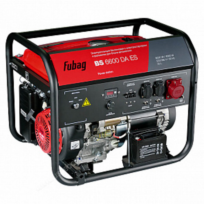 Бензиновый генератор FUBAG BS 6600 DA ES Бензиновый генератор FUBAG BS 6600 DA ES