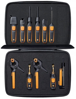 Набор смарт-зондов для холодильных и вентиляционных систем (кейс/2x testo 549i 2 Gen,2x Testo 115i 2 Gen ,2x 605i 2 Gen, 805i, 405i,410i, 905i, 510i), протокол калибровки