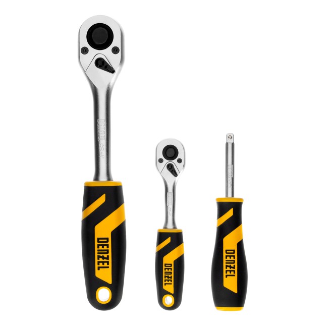 Набор инструментов 1/2", 1/4" 94 предмета Denzel Набор инструментов 1/2", 1/4" 94 предмета Denzel