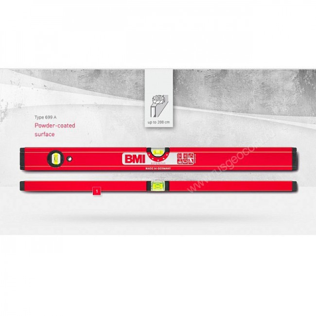 Строительный уровень BMI Superstar 699A 100 см Строительный уровень BMI Superstar 699A 100 см