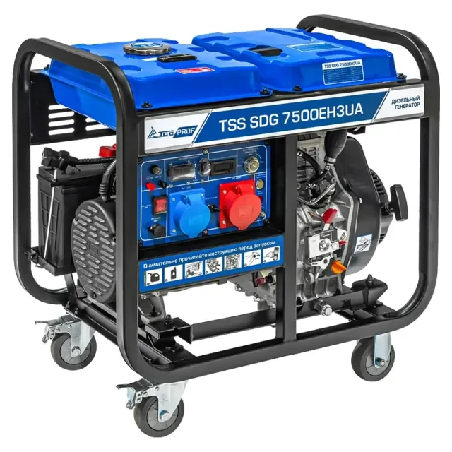 Дизельный генератор TSS SDG 7500EH3UA