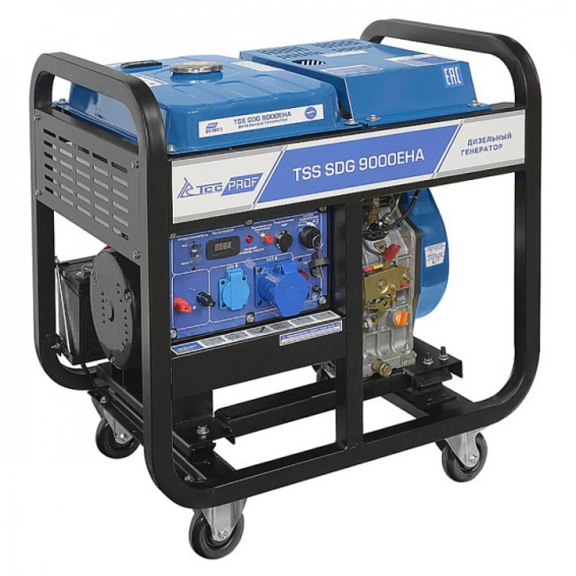 Дизельный генератор TSS SDG 9000EHA с АВР-С